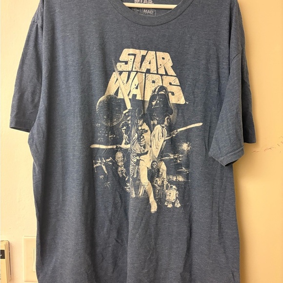 Star Wars Plus Size Men’s Graphic Tee Size 2X - Picture 1 of 3